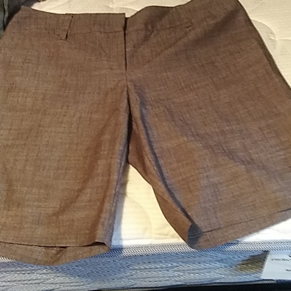 Brown business shorts